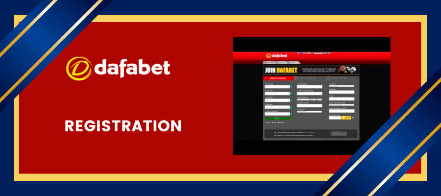 Registration for Dafabet