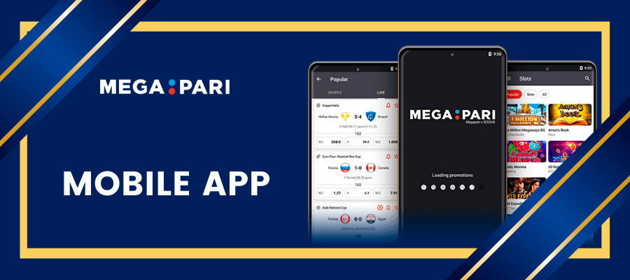Megapari app mobile