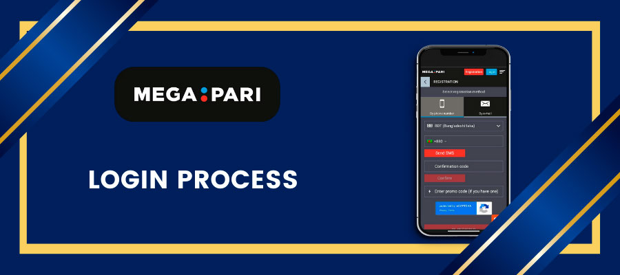 Megapari login process