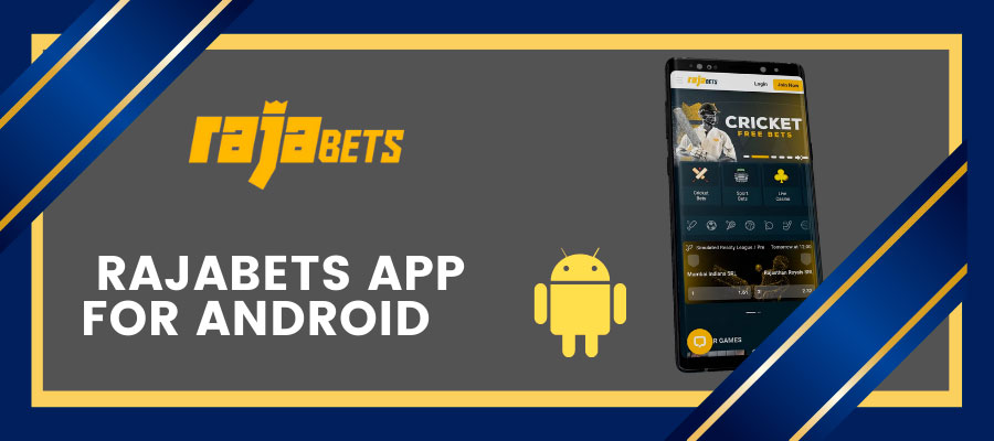 Rajabets app for Android
