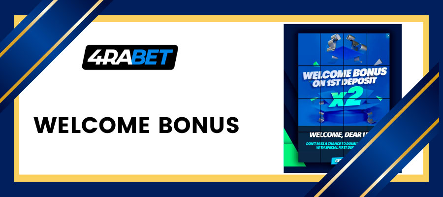 4rabet bookmaker in India bonus